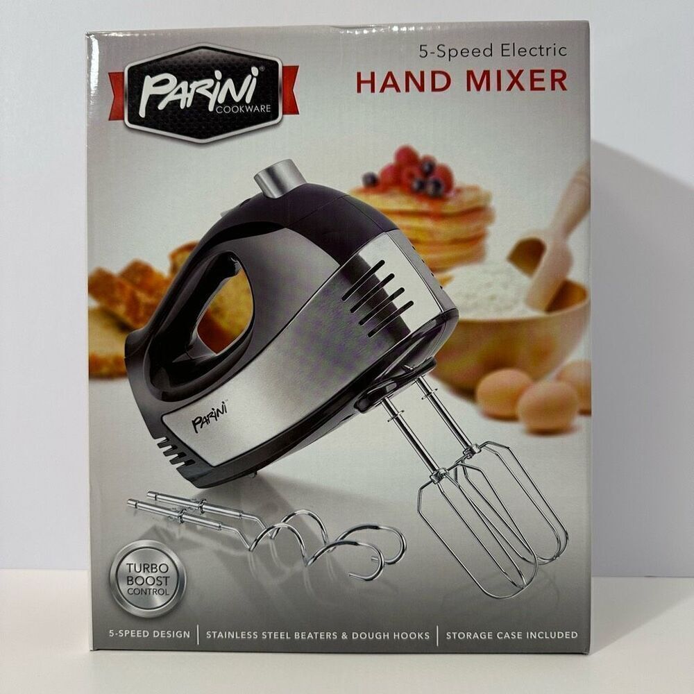Parini Cookware | 5 Speed Electric Hand Mixer